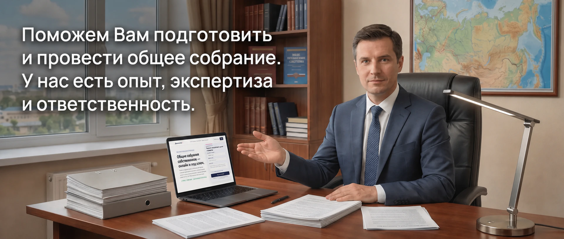 Специалист Домсканера помогает подготовить и провести общее собрание собственников